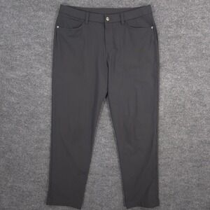 Lululemon ABC Pants Mens *34X29 Gray Classic Warpstreme Performance Golf Casual